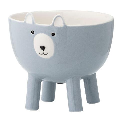 BLOOMINGVILLE MINI - Jofrid Blue Bear Stoneware Jar